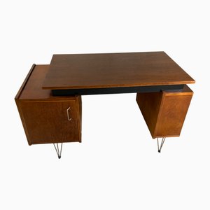 Escritorio con patas de horquilla de Tijsseling para Tijsseling Nijkkerk, 1950