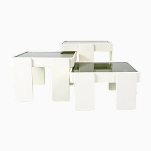 Nesting Tables by Gianfranco Frattini for Cassina, 1960s, Set of 3