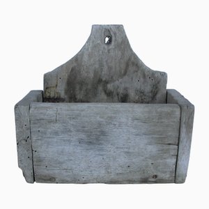 Vintage Wooden Salt Container