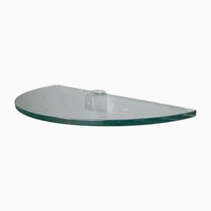 Vintage Wall Mounted Glass Shelve by Peter Ghyczy, 1970s