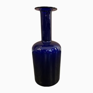 Dänische Mid-Century Flaschenvase von Otto Brauer für Holmegaard, 1960er