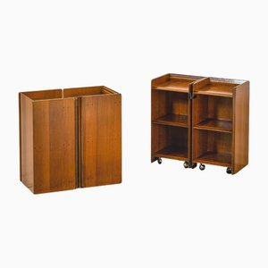 Artona Series Bedside Tables by Tobia & Afra Scarpa for Maxalto, 1975, Set of 2