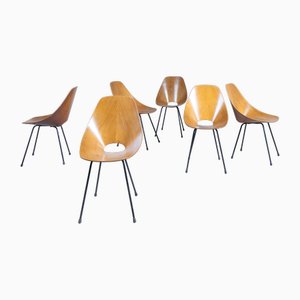 Chaises Medea par Vittorio Nobili, Set de 6