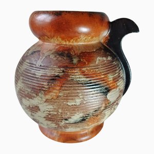 Vintage Handcrafted Ceramic Pitcher from Gouda, Holland