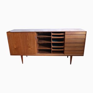 Danish Teak Sideboard by Henry Rosengren Hansen for Brande Møbelindustri, 1950s