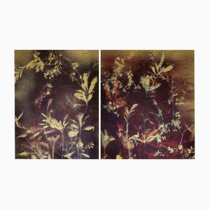 Stefano Mazzolini, RF4546, 2020, Double-Sided Ink on Canvas