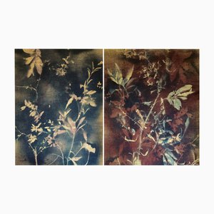 Stefano Mazzolini, RF4748, 2020, Double-Sided Ink on Canvas