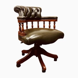 Silla de escritorio Captain Chesterfield inglesa