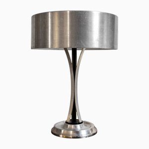 Adjustable Nickel Table Lamp by Oscar Torlasco for Lumi, 1960s