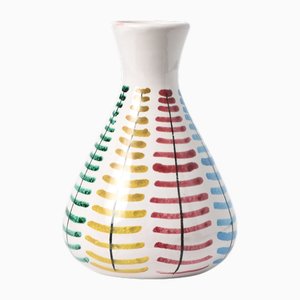 Jarrón Mid-Century moderno de cerámica de Aldo Londi para Bitossi, años 50