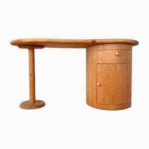 Kidney-Shaped Desk attributed to CFC Silkeborg, Denmark, 1990s