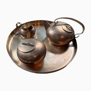 Tea Ball Service by Lino Sabattini for Christofle, Set of 4