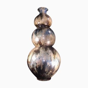 Art Deco Earthenware Vase by Roger Guerin, 1920s