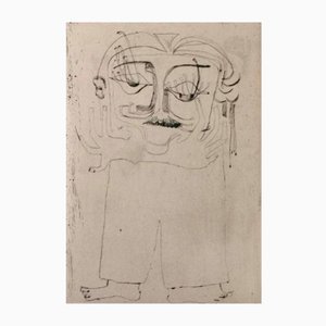 Anne Body, Cuando perdimos la cabeza, grabado en papel, años 60