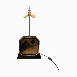 Hollywood Regency Tischlampe von Georges Mathias für Maho, 1970er