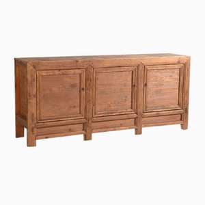 Brown Wooden Sideboard, 1900s