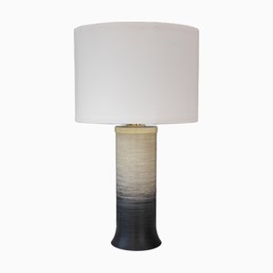 Große Monochrome Acryl Tischlampe von Tranås Sweden, 1980er