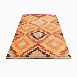Vintage Turkish Kilim Rug in Wool