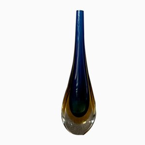 Murano Glass Vase by Flavio Poli for Seguso, Italy, 1960s