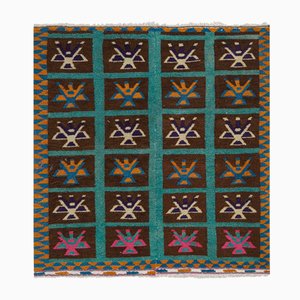 Vintage Turkish Karapinar Tulu Rug