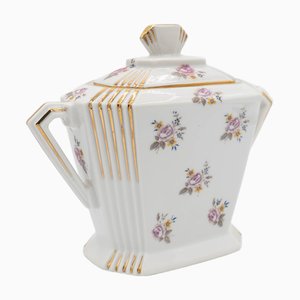 Antike Art Deco Zuckerdose von Limoges, 1910er