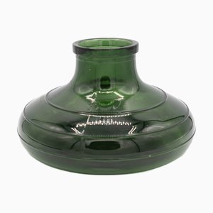 Green Glass Christmas Tree Stand from Bülach, Switzerland, 1930s