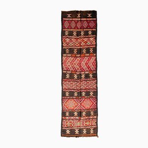 Marokkanischer Vintage Kelim Berber Teppich aus Mehrfarbiger Wolle, 1989