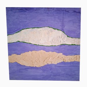Untitled Abstract Composition, Mixed Media on Board, 1990s