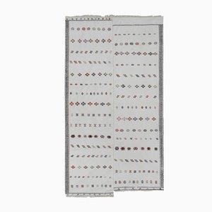 Tappeto Cicim Mid-Century, Turchia, interamente ricamato