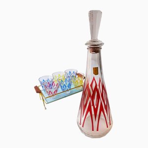 Verres à Liqueur ou à Shot, France, 1950s, Set de 8