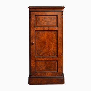 English Victorian Walnut Music Cabinet / Drinks Cabinet, 1870s