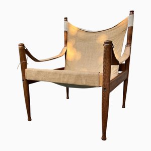 Sillón Safari de Erik Worts para Niels Eilersen, años 60