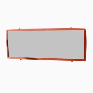 Miroir Rectangulaire en Teck, Scandinavie, 1960s