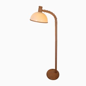 Lampada da terra vintage in legno di Steinhauer, anni '70