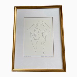 Henri Matisse, Young Girl Arranging Her Hair, 1934, Lithograph