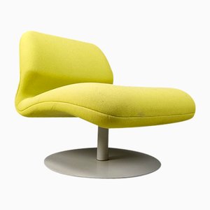Sedia girevole verde di Morten Voss per Fritz Hansen