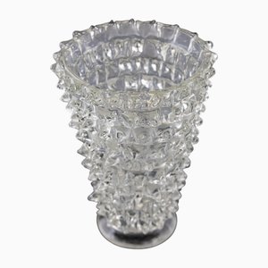Rostrato Vase in Murano Glass attributed to Barovier & Toso, 1940s