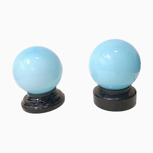 Art Deco Lamps, 1890s, Set of 2