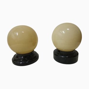Art Deco Lamps, 1890s, Set of 2