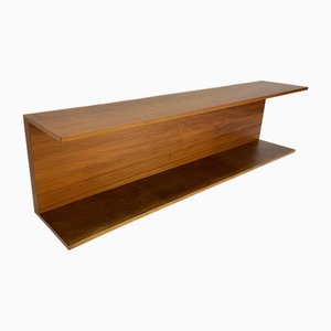 Teak U-Profile Shelf by Walter Wirz, 1960s
