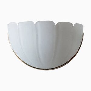 Model 3316 Shell-Shaped Sconce from Glashütte Limburg, 1970s
