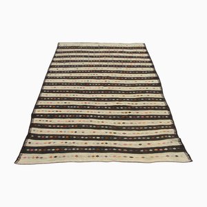 Tappeto Kilim vintage in lana fatto a mano, Turchia