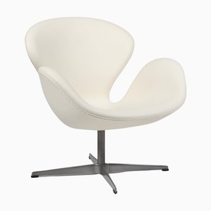 Sedia Swan attribuita ad Arne Jacobsen per Fritz Hansen