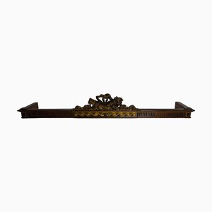 Late 19th Century Louis XVI French Walnut Bed Canopy