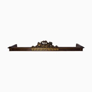 Late 19th Century Louis XVI French Walnut Bed Canopy