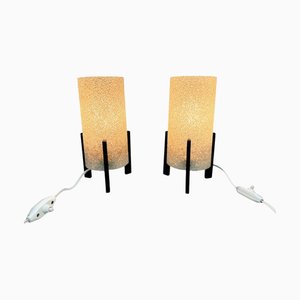 Space Age Rockets Table Lamps, Germany, 1970s, Set of 2