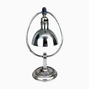 Art Deco Chrome Table Lamp, 1930s