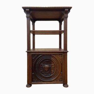 Renaissance Style Oak Sideboard