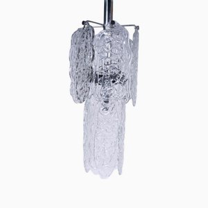 Vintage Murano Glass Chandelier from AV Mazzega, 1960s-1970s