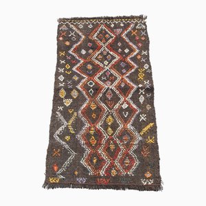 Vintage Turkish Handmade Wool Kilim Rug